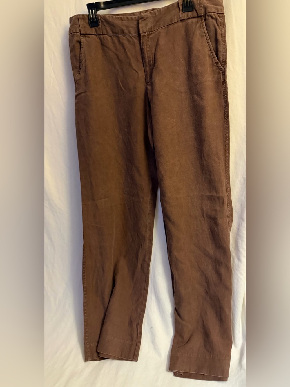 100% Linen brown pants from Gap size 10